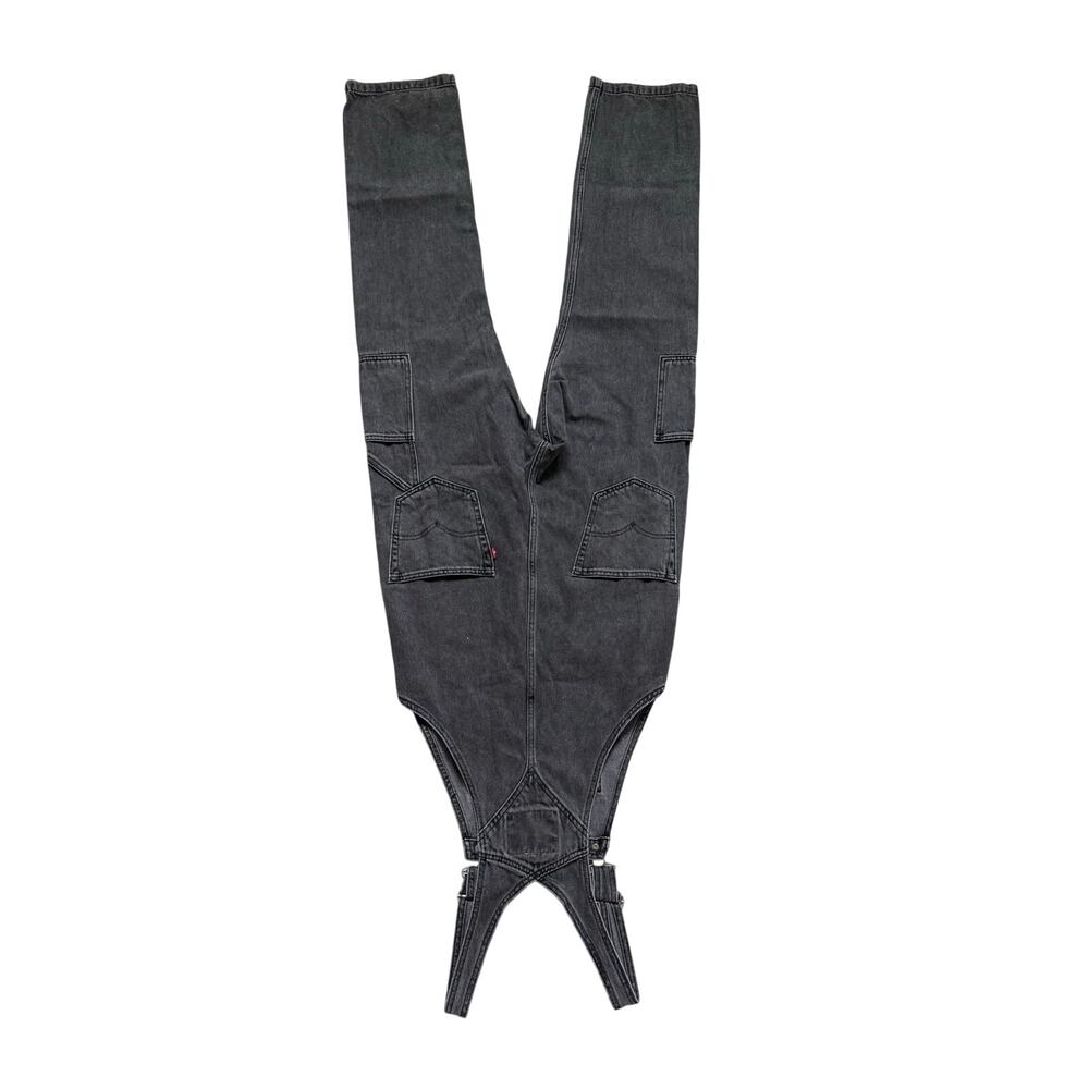 Levi's Carpenter Overalls in Washed Black Size Small - Picture 7 of 9